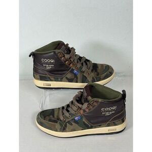 Coogi‎ Australia Camouflage High Top Sneakers Shoes Men's Size 7.5 US CMF312